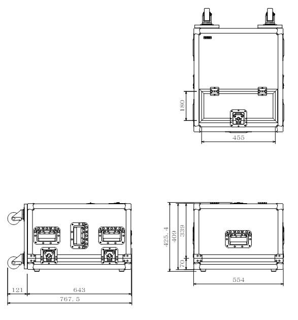 YAMAHA DM7 compact用FRPケース3